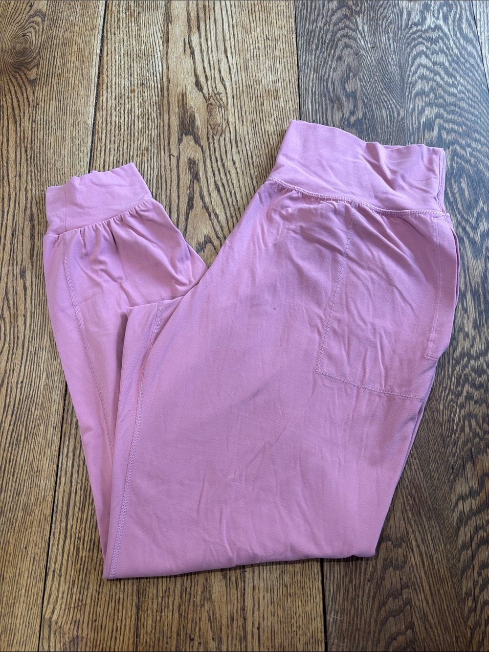 Athleta Pink Salutation Jogger Leggings